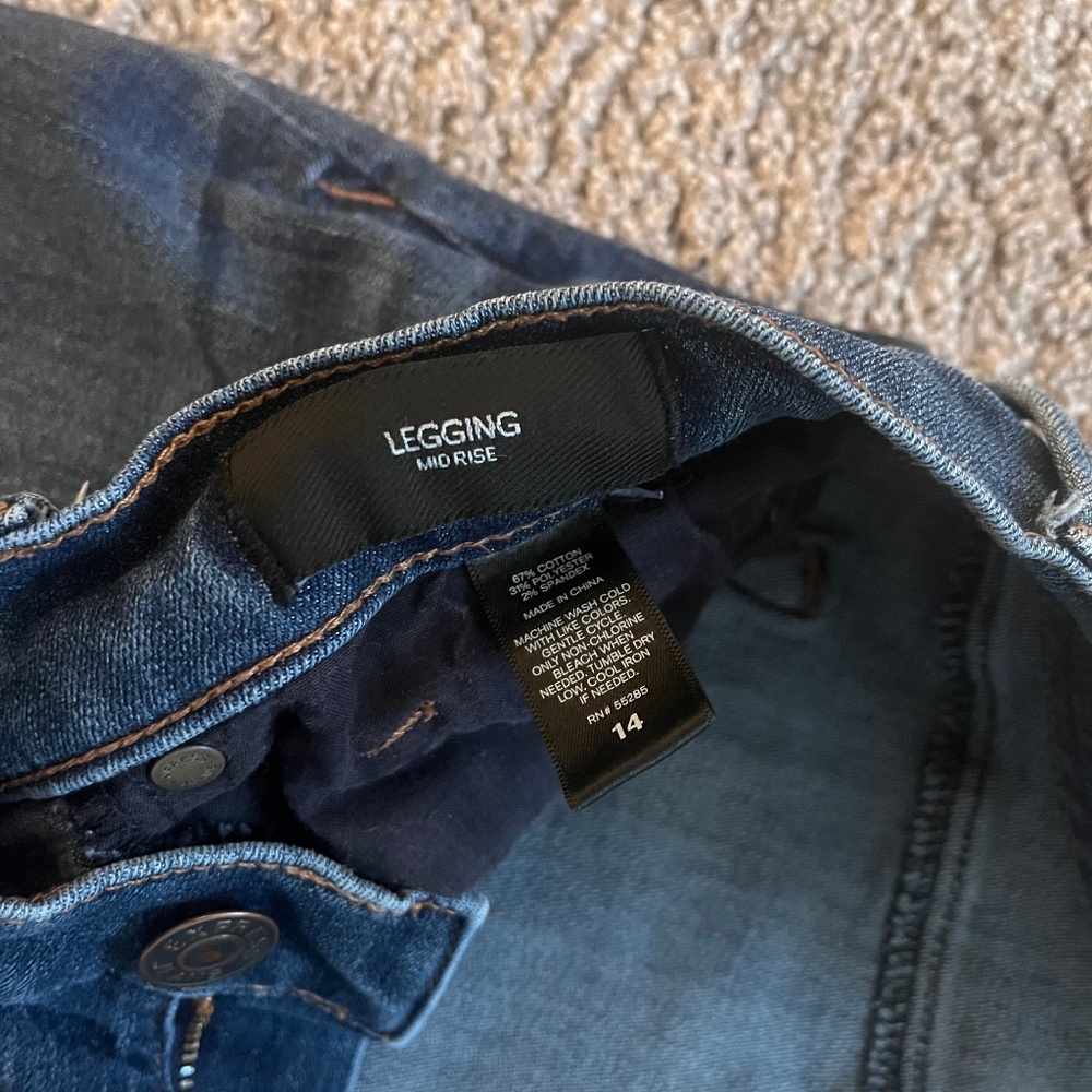 Express mid rise Jegging